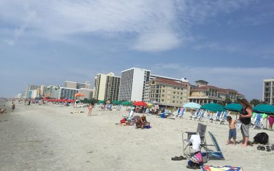 Dag 21 – på stranden i Myrtle Beach